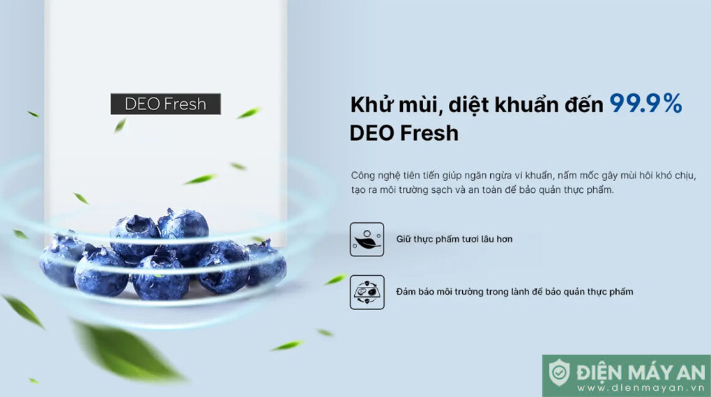 Tủ lạnh Aqua Inverter 324 Lít AQR-B390MA(SLB)